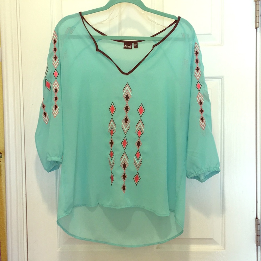 Cruel Girl Sheer Top